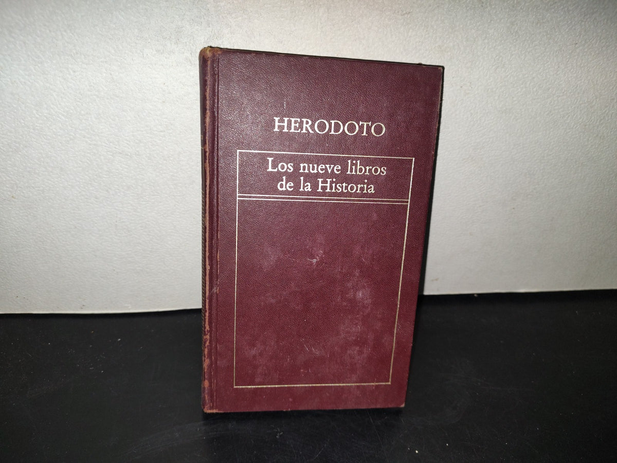 214- Los Nueve Libros De La Historia - Heródoto - Editorial Origen 1983