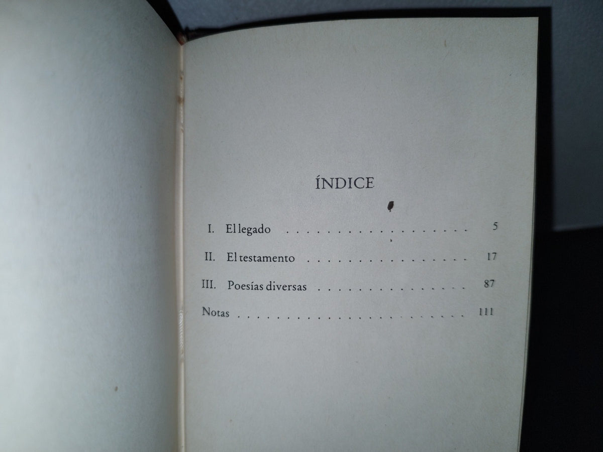 214- Poesía - Francois Villon - Editorial Origen, 1984
