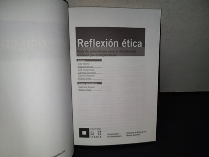 214- Reflexión Ética. Guía De Aprendizaje Para El Bachillerato