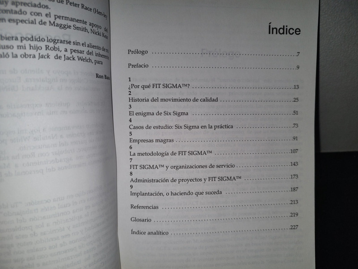 219- Fit Sigma. Calidad Y Six Sigma En Las Pymes Y Las Empresas De Servicios - Ron Basu