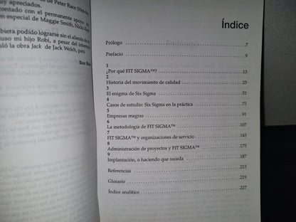 219- Fit Sigma. Calidad Y Six Sigma En Las Pymes Y Las Empresas De Servicios - Ron Basu