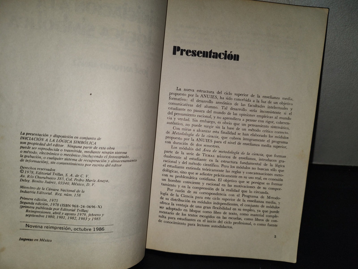 219- Iniciación A La Lógica Simbólica - José Antonio Arnaz