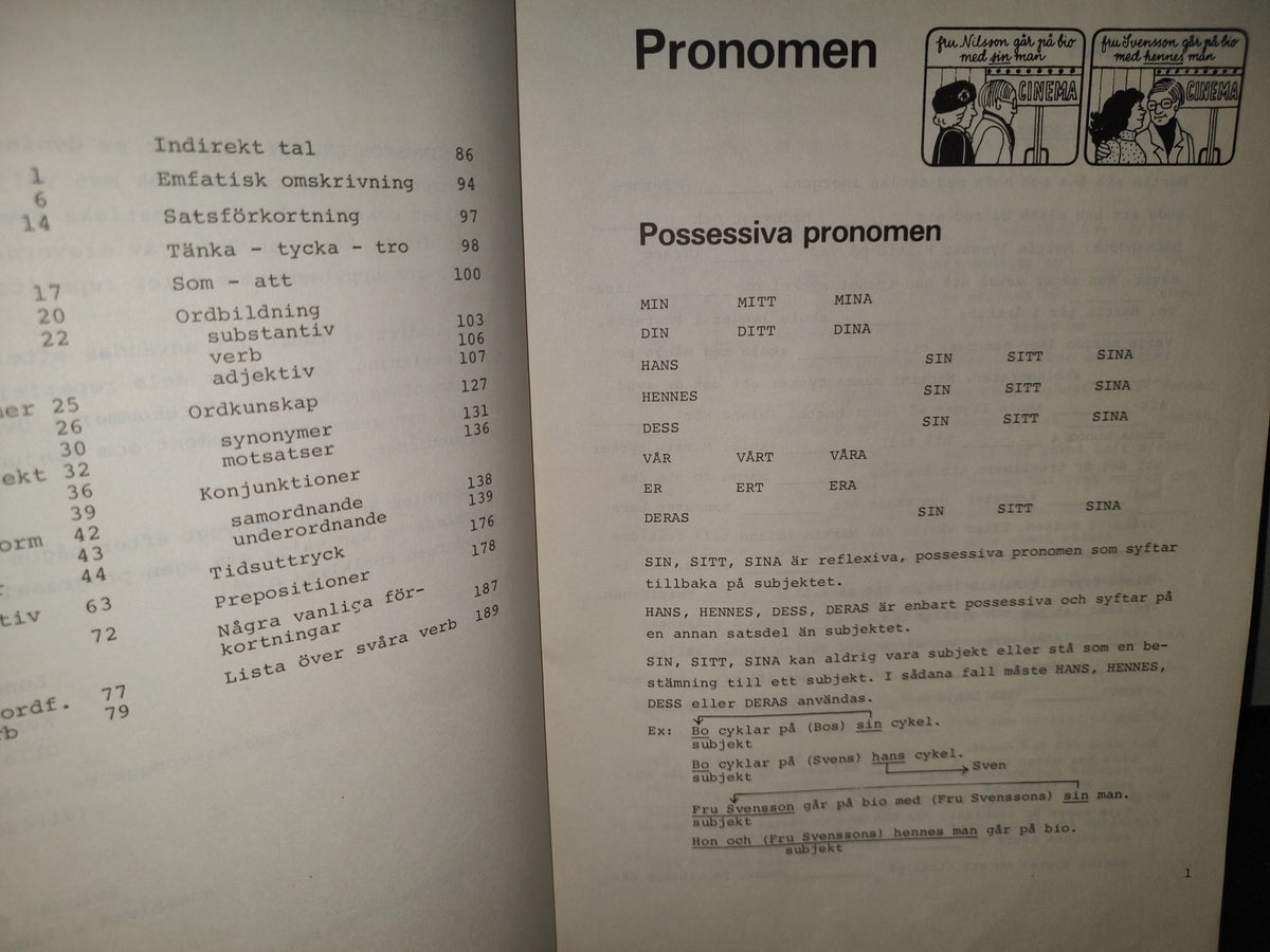 219- Método Idioma Sueco. Övningskompendium I Svenska Del 3 - Kerstin Hansson, Ulla Wallin