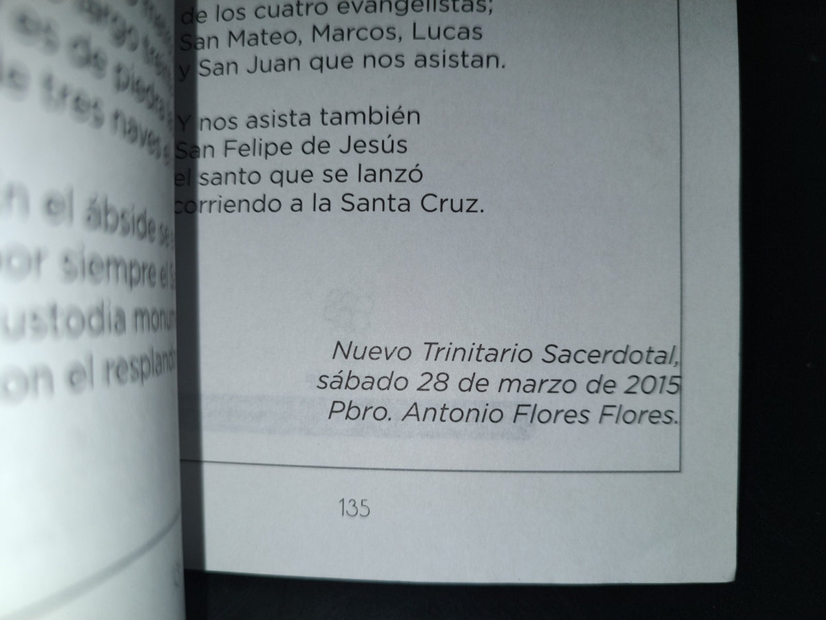 219- Santa Elena De La Cruz / San Felipe De Jesús - Pbro. Antonio Flores Flores