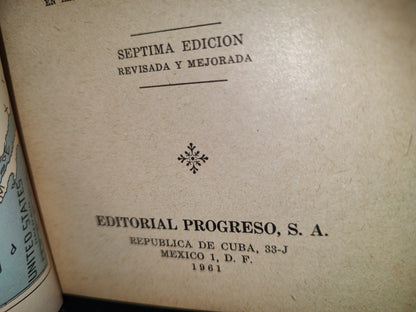 219- Método De Inglés. Libro Cuarto. Un Viaje A Través De Los Estados Unidos - J. Hamilton, 1961