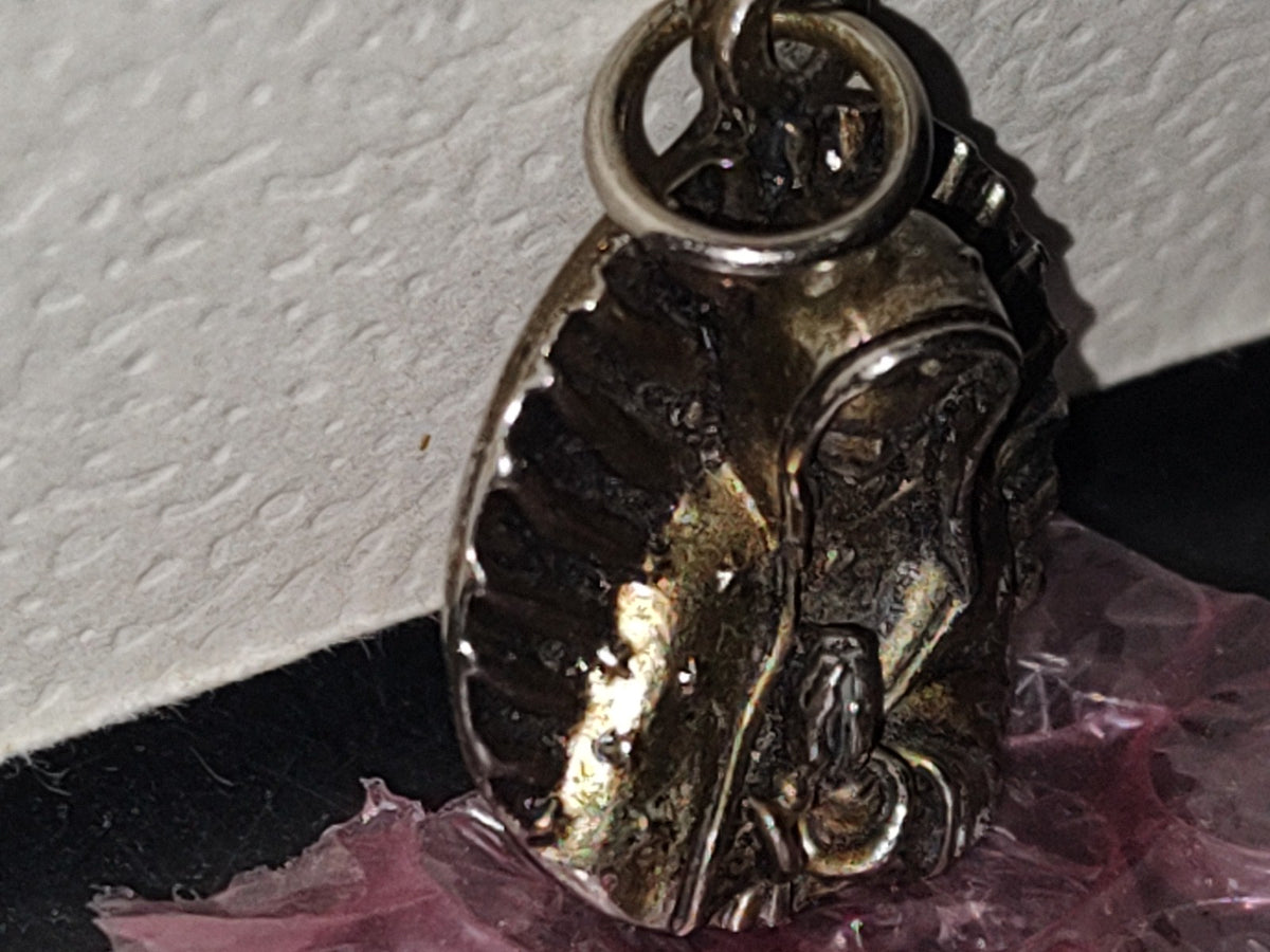 A5- Dije De Metal En Relieve Con La Virgen De Guadalupe - 70's - 80's