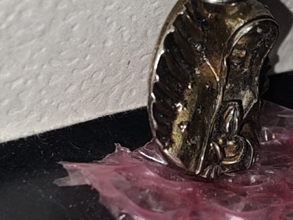 A5- Dije De Metal En Relieve Con La Virgen De Guadalupe - 70's - 80's