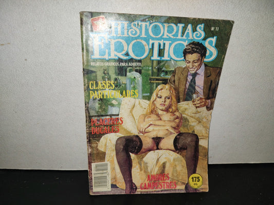 90- Cómic Historias Eróticas. Relatos Gráficos Para Adultos - Placeres Ducales - No. 11, 1990