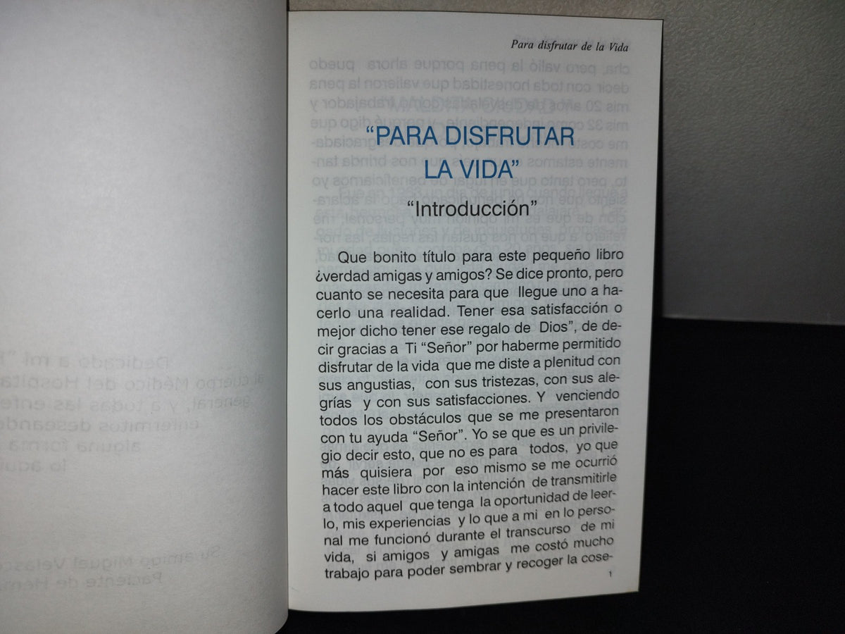 197- Para Disfrutar La Vida - Conher Impresores, 2006