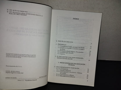 197- Tras Las Huellas Del Beato Josemaría Escrivá De Balaguer (Ideas Para La Educación) - Víctor García Hoz - Ediciones RIALP, 1997