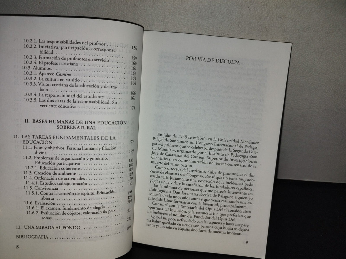 197- Tras Las Huellas Del Beato Josemaría Escrivá De Balaguer (Ideas Para La Educación) - Víctor García Hoz - Ediciones RIALP, 1997