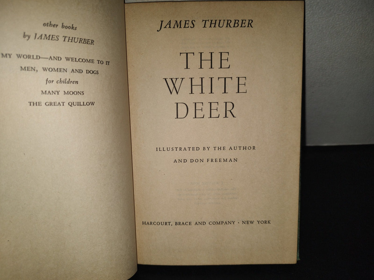 199- The White Deer - James Thurber - A Wartime Book - 1945