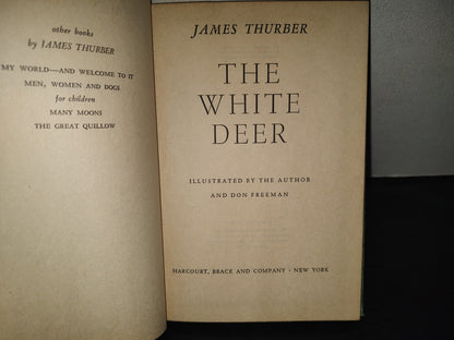 199- The White Deer - James Thurber - A Wartime Book - 1945