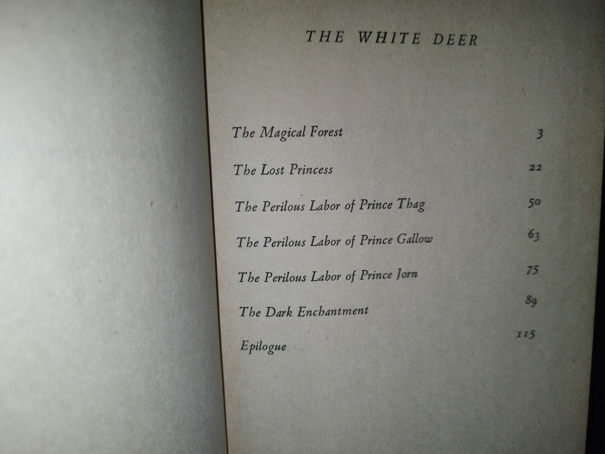 199- The White Deer - James Thurber - A Wartime Book - 1945