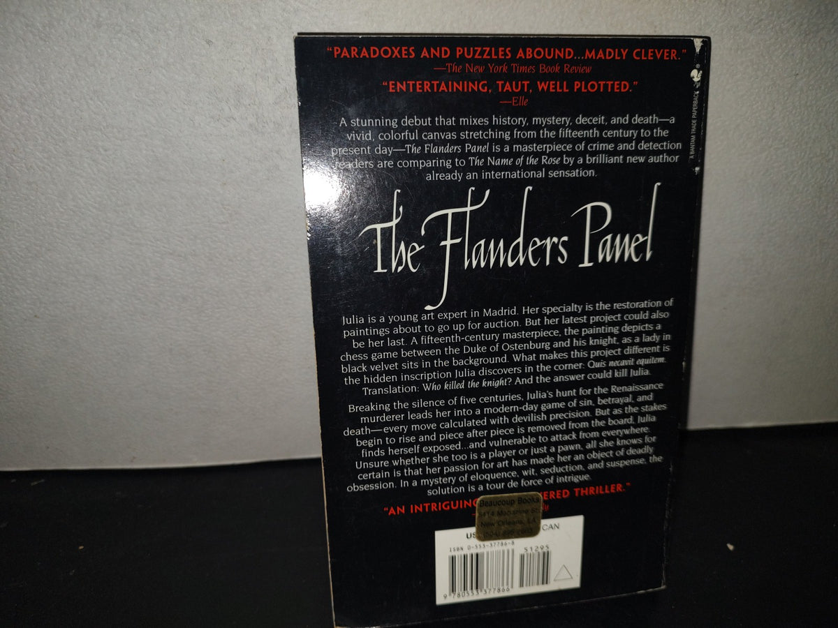 199- The Flanders Panel - Arturo Pérez-Reverte - Bantam Books - 1996