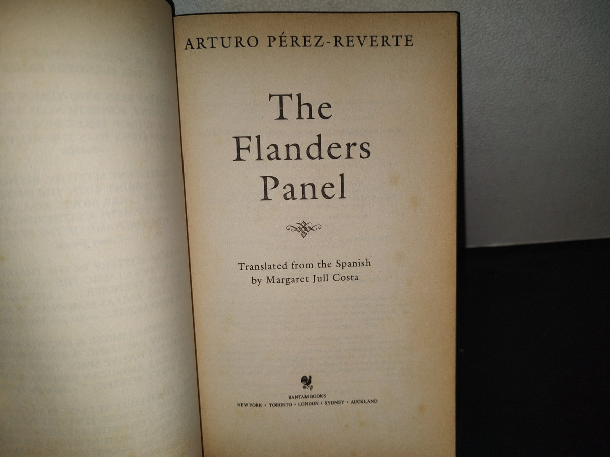 199- The Flanders Panel - Arturo Pérez-Reverte - Bantam Books - 1996
