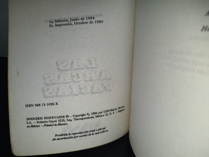 199- Las Arcas Vacías. El Día Que México No Pudo Pagar - Alejandro Ramos Esquivel, 1985