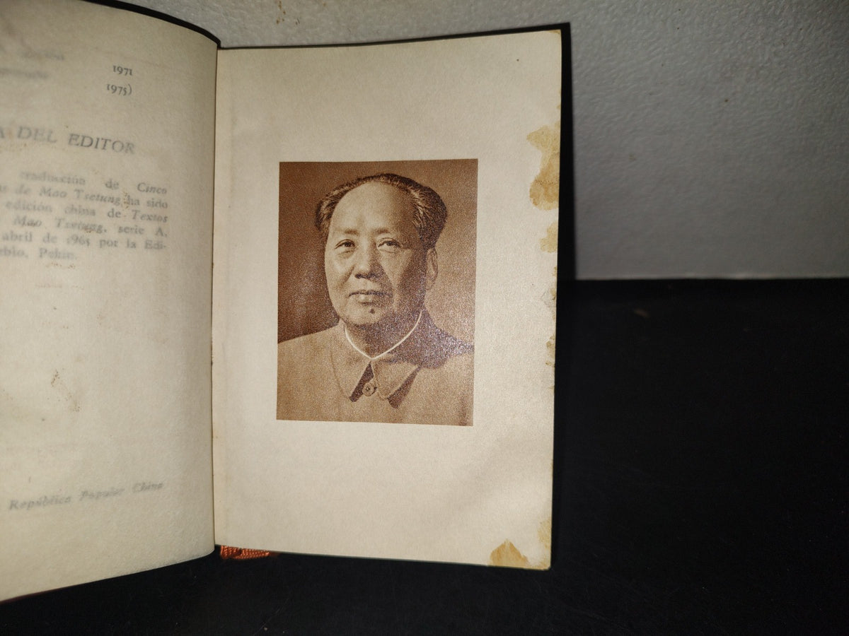 199- Cinco Tesis Filosóficas De Mao Tsetung - Ediciones En Lenguas Extranjeras, Pekin, 1979