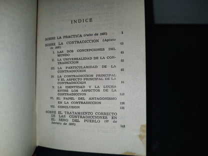 199- Cinco Tesis Filosóficas De Mao Tsetung - Ediciones En Lenguas Extranjeras, Pekin, 1979