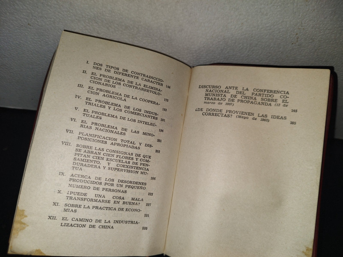 199- Cinco Tesis Filosóficas De Mao Tsetung - Ediciones En Lenguas Extranjeras, Pekin, 1979