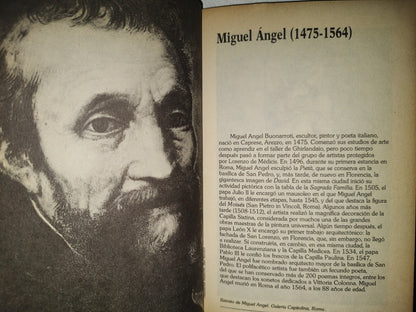 200- Miguel Angel - Heinrich Koch. Biblioteca Salvat De Grandes Bografías - 1984