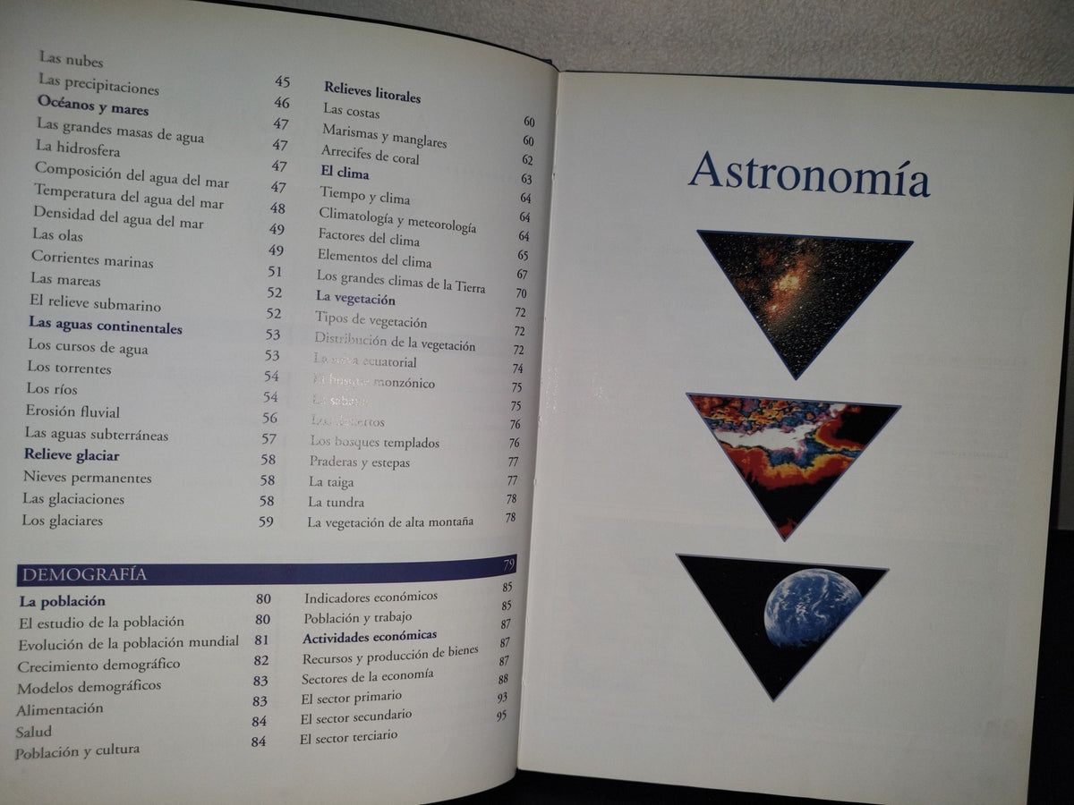 200- Enciclopedia Temática Ilustrada 1. El Universo Y La Tierra - Grijalbo - 2007