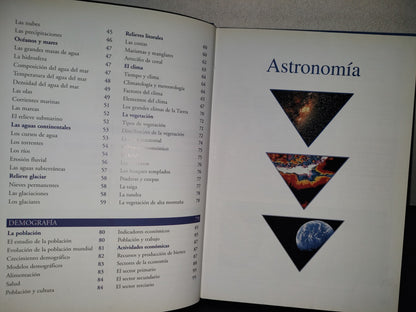 200- Enciclopedia Temática Ilustrada 1. El Universo Y La Tierra - Grijalbo - 2007