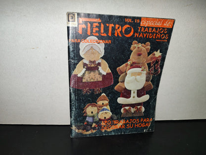 200- Fieltro Para Coleccionar. Vol. 18. Especial De Trabajos Navideños - 90's