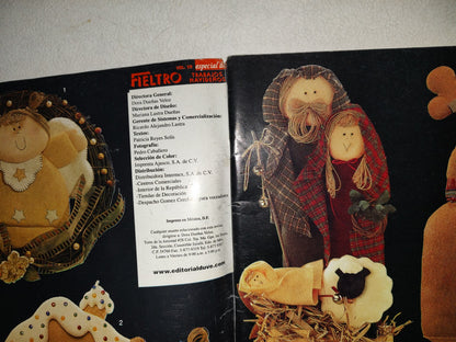 200- Fieltro Para Coleccionar. Vol. 18. Especial De Trabajos Navideños - 90's