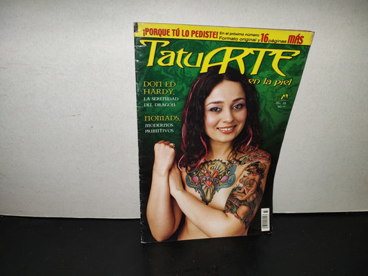 200- Revista De Tatuajes: Tatuarte En La Piel. Nomads, Modernos Y Primitivosno. 33, 2004