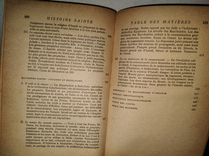 219- Histoire Sainte. Le Peuple De La Bible - Daniel-Rops - Arthème Fayard, 1943