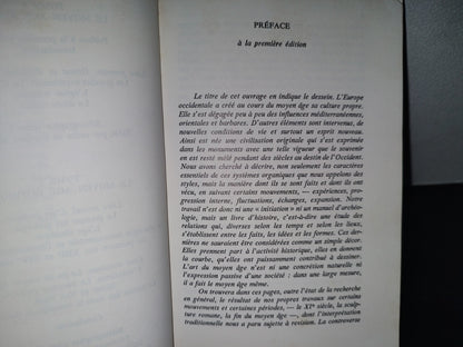 219- Le Moyen Âge. Tome 1: Art D'Occident - Henri Focillon. Livrairie Armand Colin, 1963