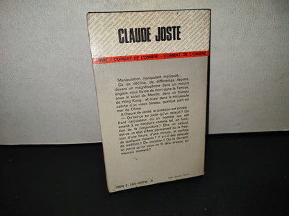 219- Le Cas Anderson. Roman D'Espinnage - Claude Joste. Editions Fleuve Nour - 1976