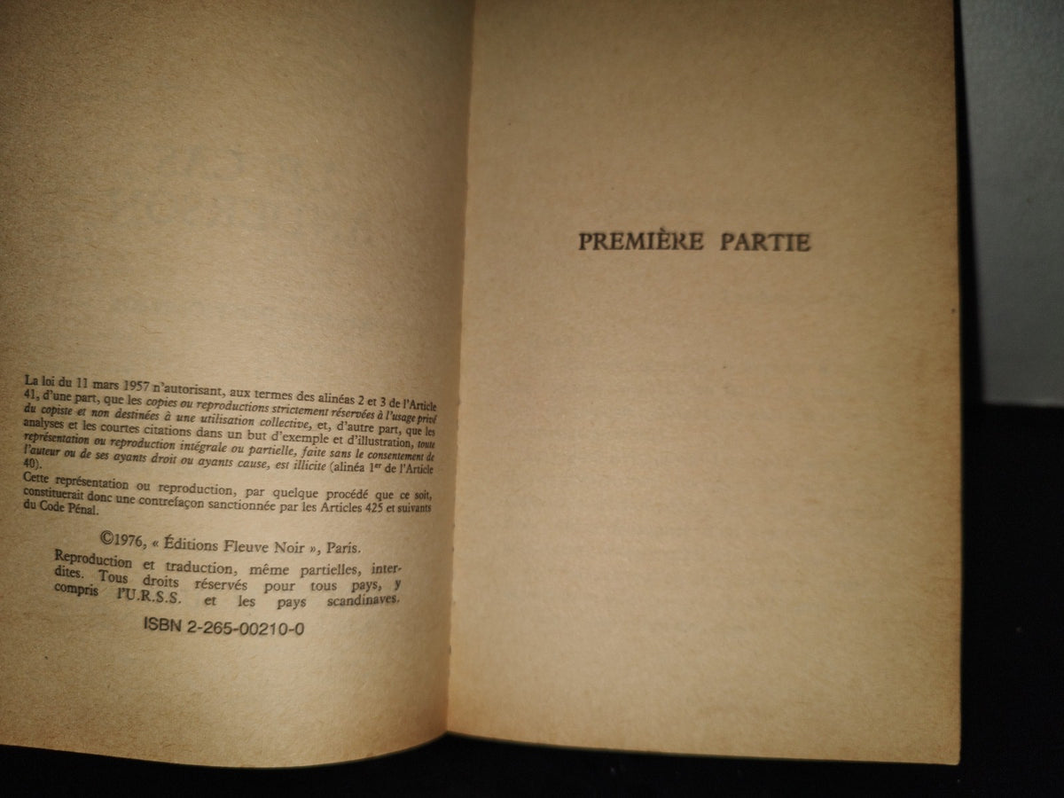 219- Le Cas Anderson. Roman D'Espinnage - Claude Joste. Editions Fleuve Nour - 1976