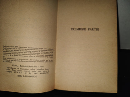 219- Le Cas Anderson. Roman D'Espinnage - Claude Joste. Editions Fleuve Nour - 1976