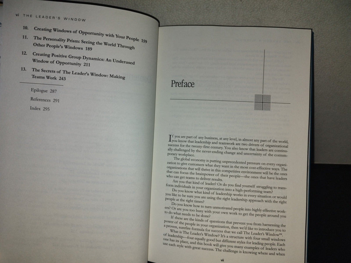 219- The Leader'S Window. Mastering The Four Styles Of Leadership To Build High-Performing Teams - John D. W. Beck, Neil M. Yeager