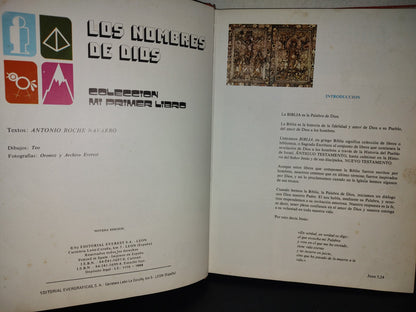 219- Mi Primera Biblia - Editorial Everest, S. A., Colección Mi Primer Libro. 1988
