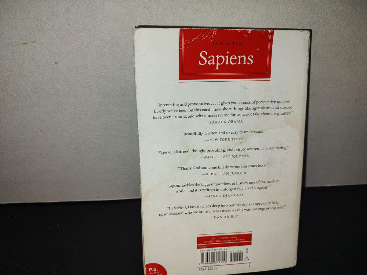 219- Sapiens. A Brief History Of Humankind - Yuval Noah Harari - First Harper Perennial Edition 2018