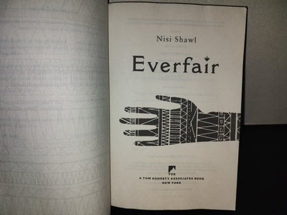 219- Everfair - Nisi Shawl - A Tom Doherty Associates Book. First Trade Paperback Edition 2017