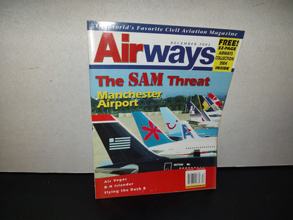 219- Airways. A Global Review Of Commercial Flight. The Sam Threat. Manchester Airport. January 2003