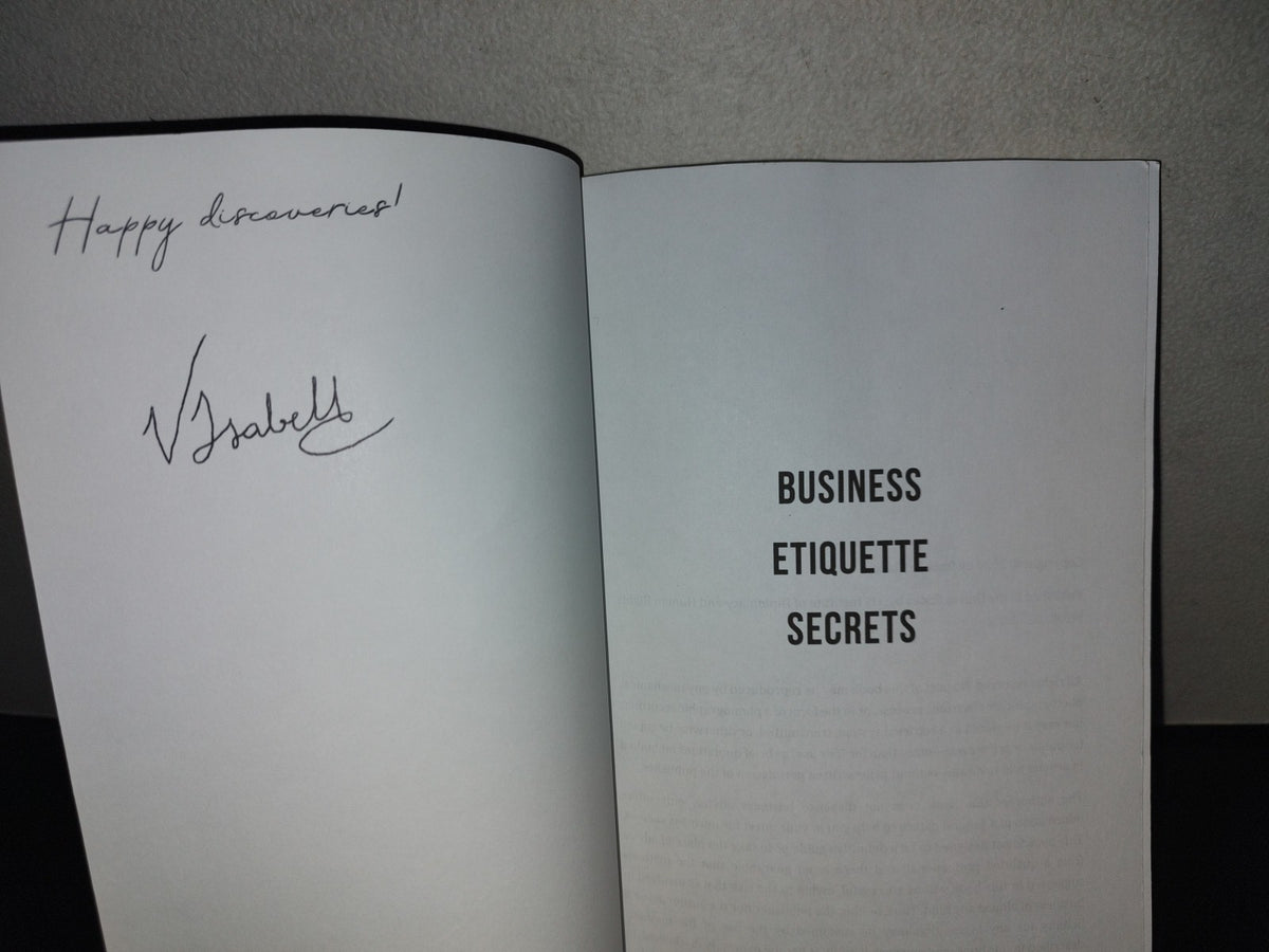 219- Business Etiquette Secrets. The Fast Track To Professional Authority - Isabelle Vladoiu