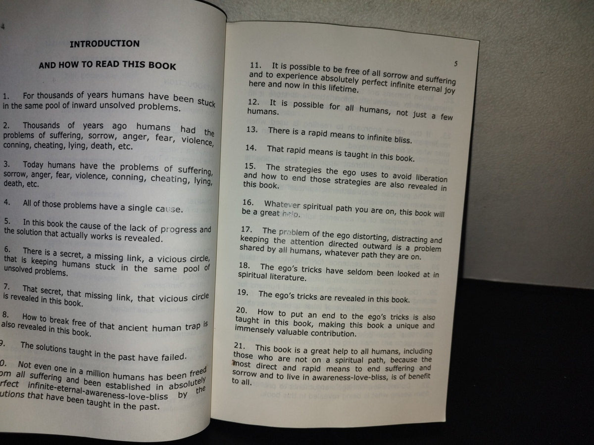 219- The Most Direct And Rapid Means To Eternal Bliss. Volume One - Michael Langford
