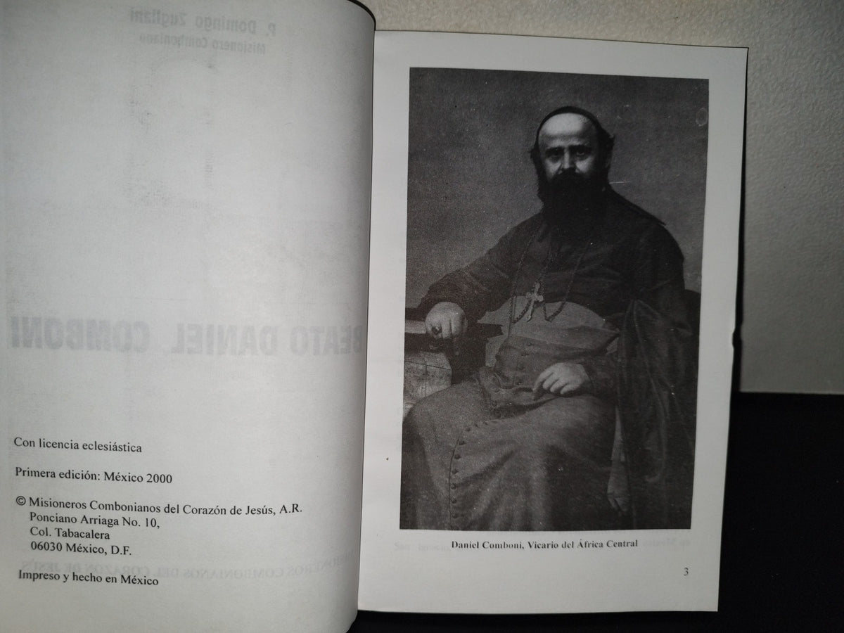 196- Beato Daniel Comboni - P. Domingo Zugliani - Primera Edición 2000