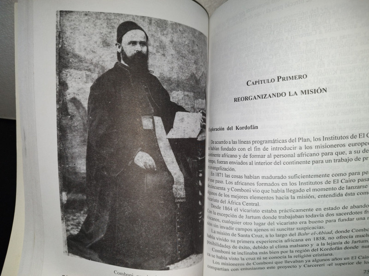 196- Beato Daniel Comboni - P. Domingo Zugliani - Primera Edición 2000