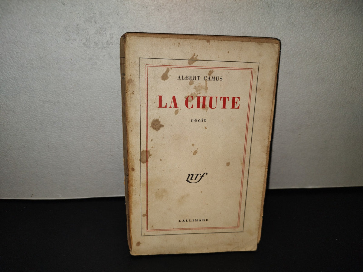 196- La Chute. Récit - Albert Camus - Gallimard, 1956