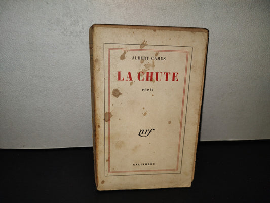 196- La Chute. Récit - Albert Camus - Gallimard, 1956