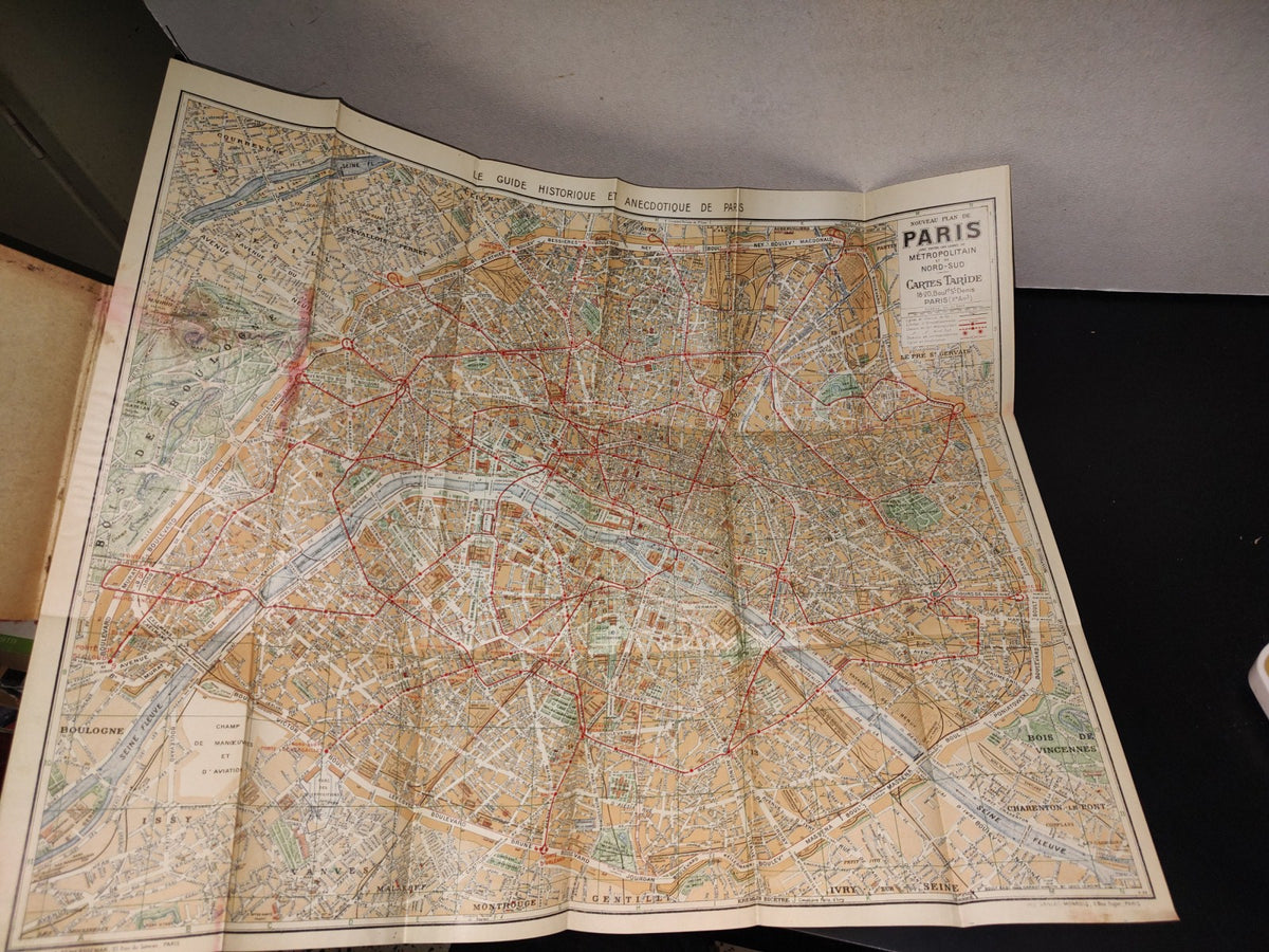 196- Le Guide Historique Et Anecdotique De Paris. L'Histoire De Paris - Éditions Argo - 1929