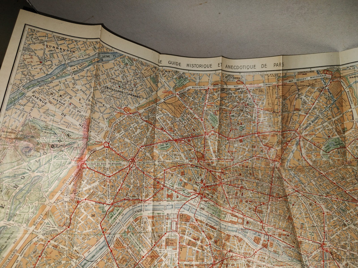 196- Le Guide Historique Et Anecdotique De Paris. L'Histoire De Paris - Éditions Argo - 1929