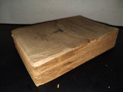 196- Poesies Diverses. Tome I - Paul Scarron. Paris. Librairie Marcel Diidier, 1947