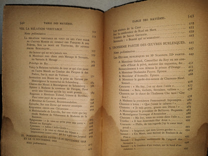 196- Poesies Diverses. Tome I - Paul Scarron. Paris. Librairie Marcel Diidier, 1947